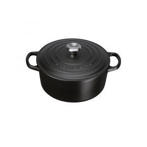 Le Creuset Signature Pyöreä Pata Matte Black 330 Cl