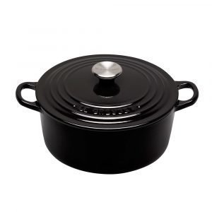 Le Creuset Signature Pyöreä Pata Musta 240 Cl