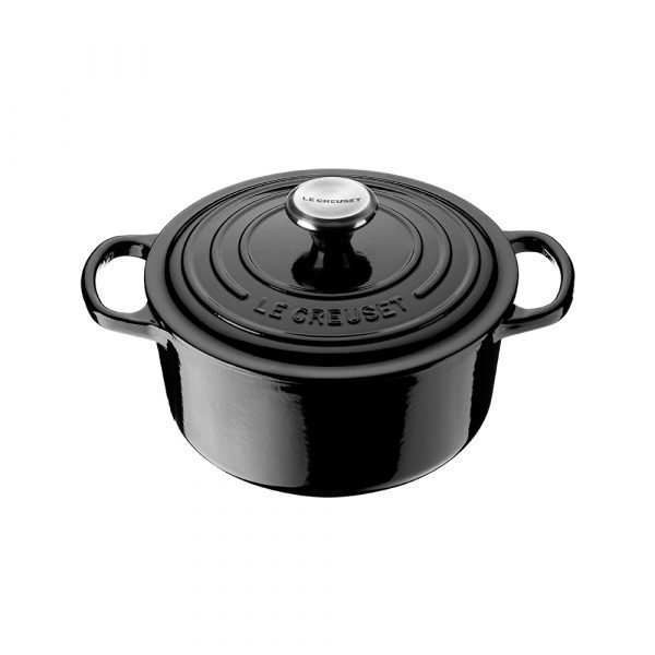 Le Creuset Signature Pyöreä Pata Musta 420 Cl