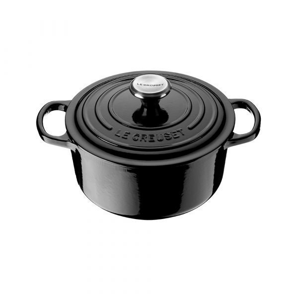 Le Creuset Signature Pyöreä Pata Musta 530 Cl