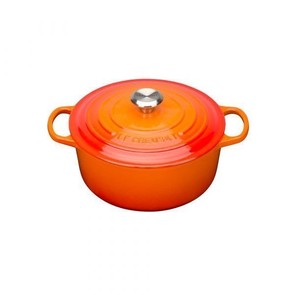 Le Creuset Signature Pyöreä Pata Volcanic 530 Cl