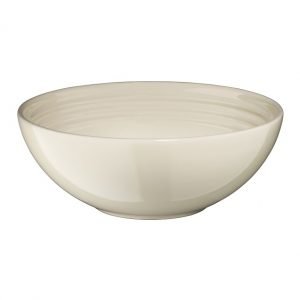 Le Creuset Signature Syvä Lautanen Creme 16 Cm