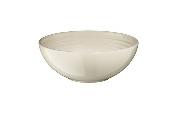 Le Creuset Signature Syvä Lautanen Creme 16 Cm