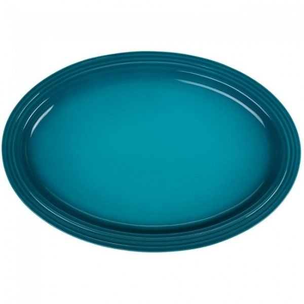 Le Creuset Signature Tarjoiluvati Ovaali Caribbean 46 Cm