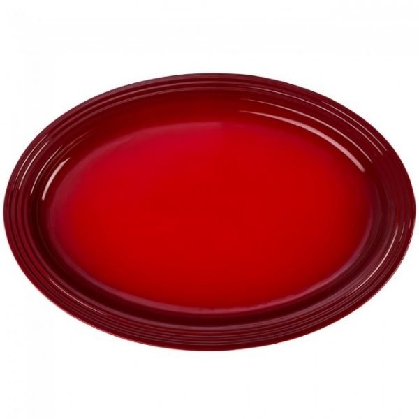 Le Creuset Signature Tarjoiluvati Ovaali Cerise 46 Cm