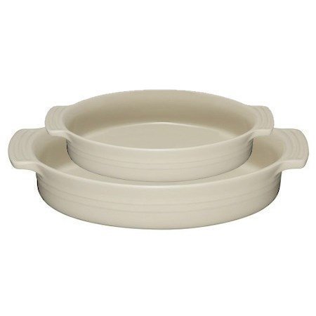 Le Creuset Soikea Uunivuoka Pearl 2-pack