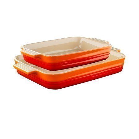 Le Creuset Suorakaiteenmuotoinen uunipata 2-pack