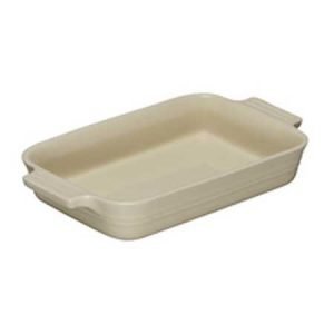 Le Creuset Suorakulmainen Vati Creme 26 Cm