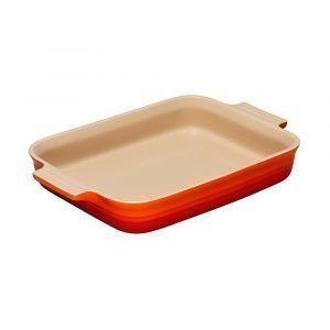 Le Creuset Suorakulmainen Vati Volcanic 32 Cm