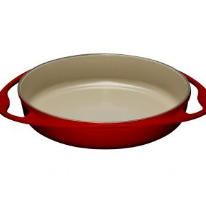 Le Creuset Tarte Tatin Piirakkavuoka Valurauta Cerise 25 Cm