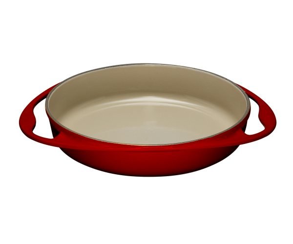 Le Creuset Tarte Tatin Piirakkavuoka Valurauta Cerise 25 Cm