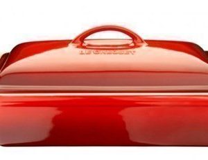 Le Creuset Uunivuoka kannella Cerise 33x23 cm