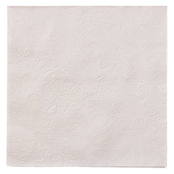 Lene Bjerre Uni Lace Servetti Powder 33x33 Cm