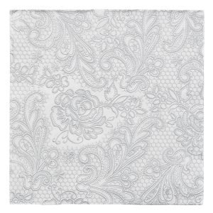 Lene Bjerre Uni Lace Servetti Valkoinen 33x33 Cm