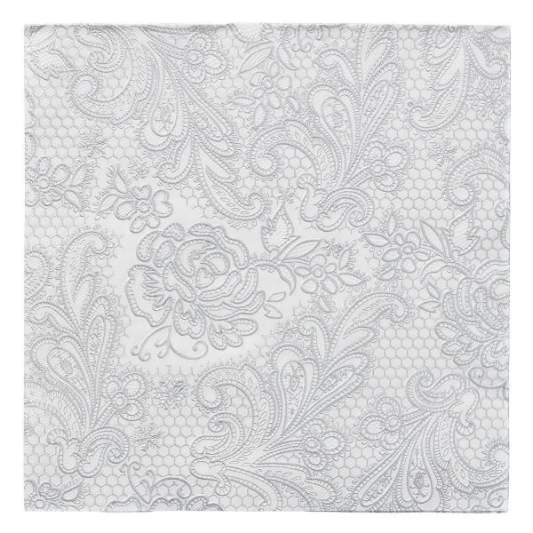 Lene Bjerre Uni Lace Servetti Valkoinen 33x33 Cm