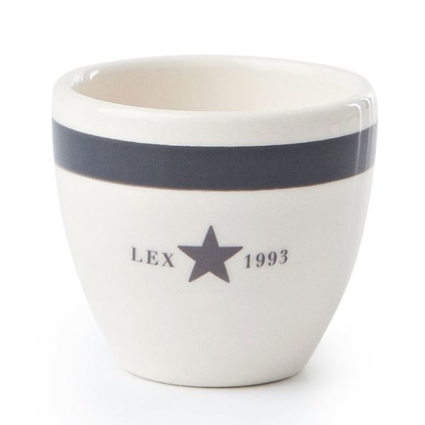 Lexington Earthenware Mini Kopp Harmaa 5 Cm