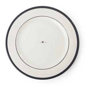 Lexington Icons Lautanen Keramiikka Harmaa 27.5 Cm