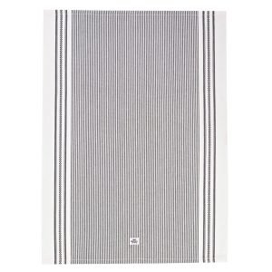 Lexington Icons Oxford Striped Keittiöpyyhe Harmaa 50x70 Cm