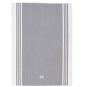 Lexington Icons Oxford Striped Keittiöpyyhe Sininen 50x70 Cm