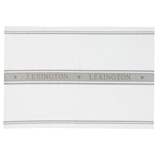 Lexington Star Keittiöpyyhe Valkoinen 50x70 Cm