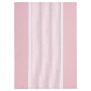 Lexington Striped Oxford Keittiöpyyhe Vaaleanpunainen 50x70 Cm
