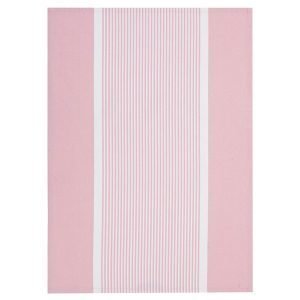Lexington Striped Oxford Keittiöpyyhe Vaaleanpunainen 50x70 Cm