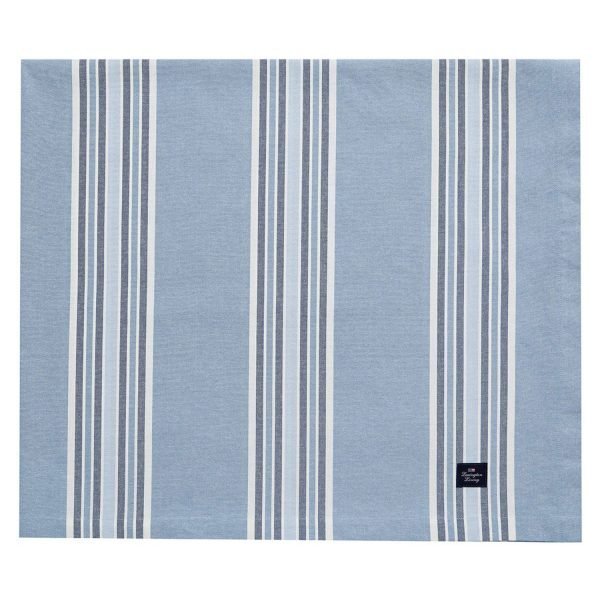 Lexington Striped Pöytäliina Blau 150x250 Cm