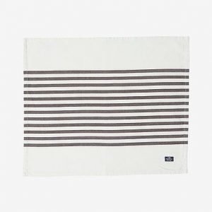 Lexington Striped Pöytätabletti Harmaa / Valkoinen 40x50 Cm