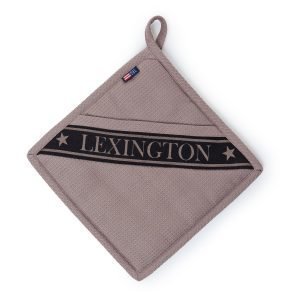 Lexington Waffle Pannulappu Beige / Musta