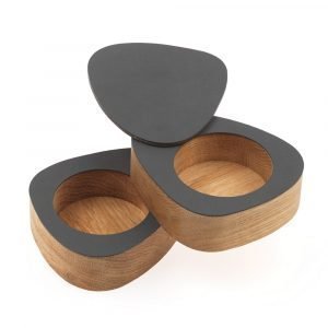 Lind Dna Curve Salt & Pepper Anthracite 2-Pakkaus