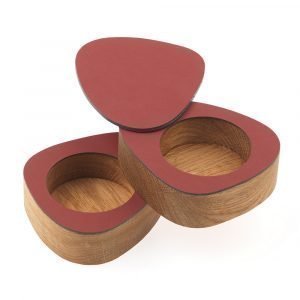 Lind Dna Curve Salt & Pepper Red 2-Pakkaus