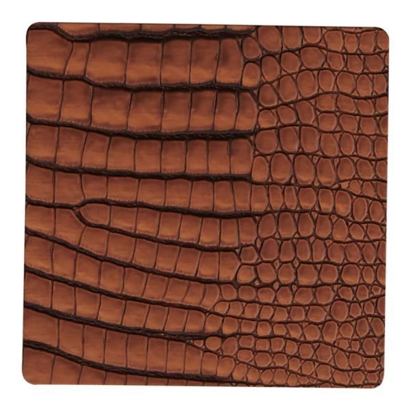 Lind Dna Square Lasinalunen Croco Cognac