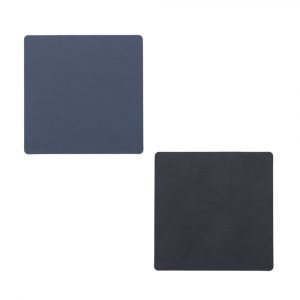 Lind Dna Square Lasinalunen Dark Blue / Black 10x10 Cm