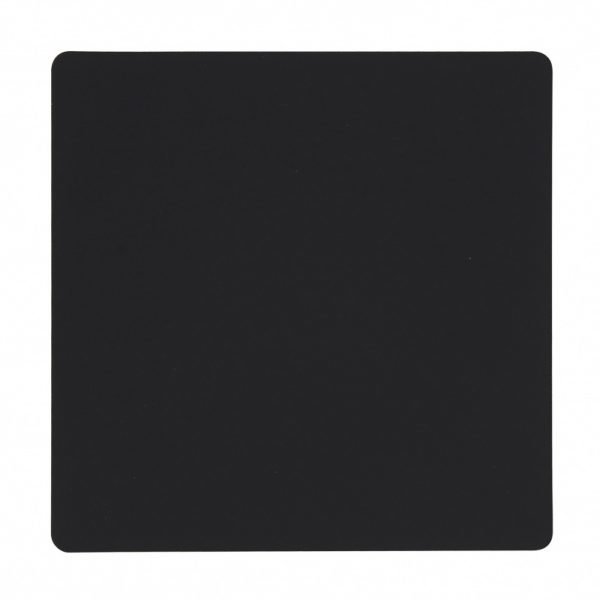 Lind Dna Square Lasinalunen Softbuck Black 10x10 Cm