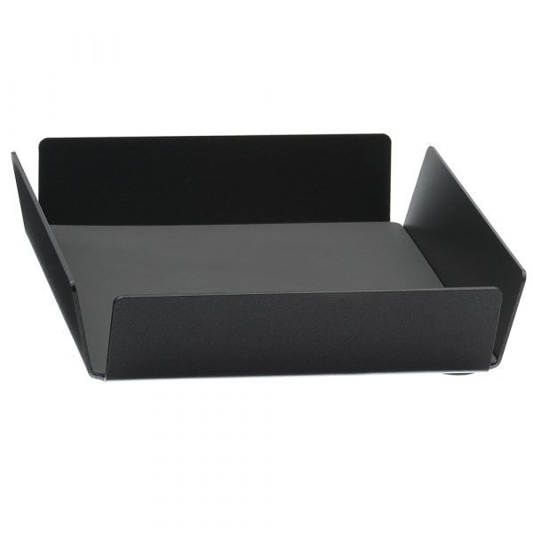 Lind Dna Square Mini Tarjotin Anthracite / Anthracite 22x22 Cm