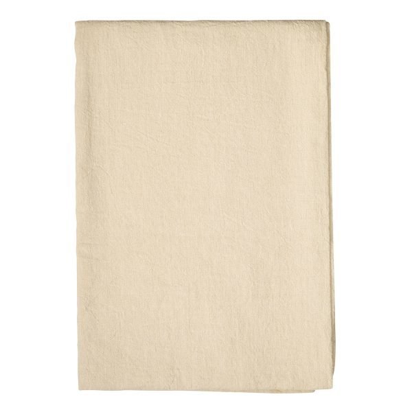 Linum Hedvig Pöytäliina Creamy Beige 170x170 Cm