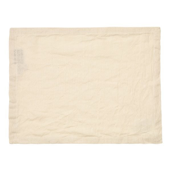 Linum Hedvig Pöytätabletti Creamy Beige 35x45 Cm