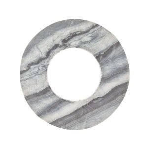 Linum Marble Pannunalunen Granite Grey Ø22 Cm