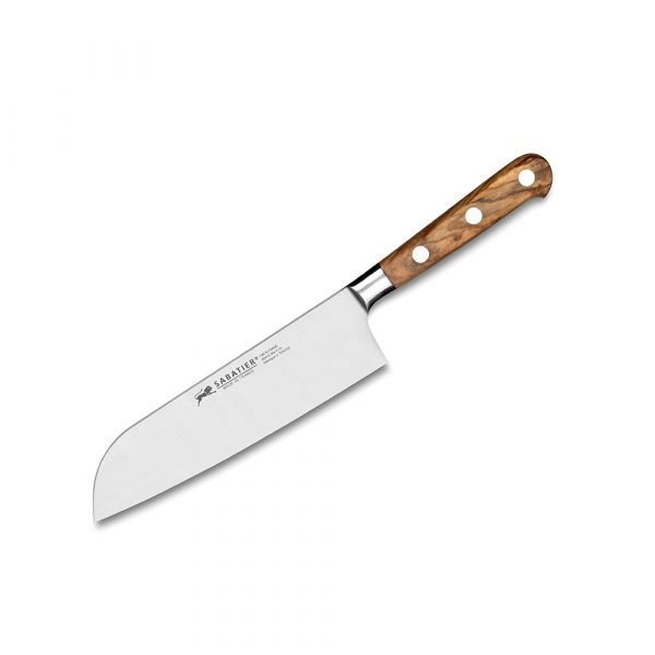 Lion Sabatier Ideal Provence Santoku Veitsi Oliivipuu Kahva 18 Cm