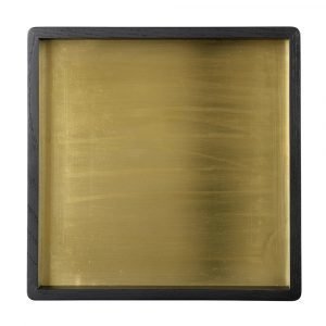 Louise Roe Small Square Tarjotin Messinki 28x28 Cm