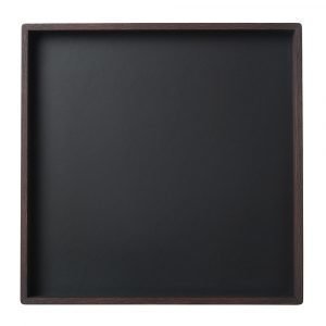 Louise Roe Square Tarjotin 48x48 Smoke / Linoleum