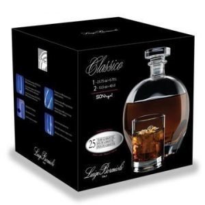 Luigi Bormioli Classico whiskyset 3 delar klar