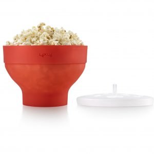 Lékué Popcorn Maker Kulho Punainen