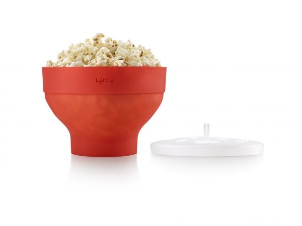 Lékué Popcorn Maker Kulho Punainen