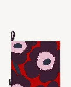 Marimekko Pieni Unikko Patalappu Liila / Punainen / Roosa