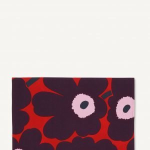 Marimekko Pieni Unikko Tabletti Punainen Violetti Vaaleanpunainen 31x42 Cm