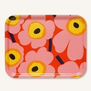 Marimekko Pieni Unikko Tarjotin Mix 43x33 Cm