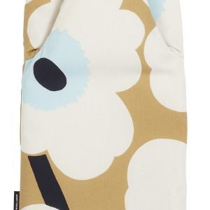 Marimekko Pieni Unikko Uunikinnas Beige Luonnonvalkoinen Sininen