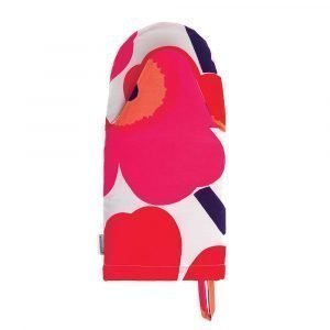 Marimekko Pieni Unikko Uunikinnas Valkoinen / Fuchsia / Punainen