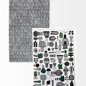 Marimekko Puutarhurin Parhaat Keittiöpyyhe 2 Kpl